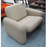 CHICKLET CHAIR, Herman Miller style, 92cm W.