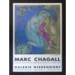MARC CHAGALL (Russian-French, 1887-1985), poster for the exhibition at Galerie Nierendorf, Berlin,