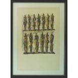 HENRY MOORE, original lithograph, printed in 1958 on wove paper, with Moore's watermark,