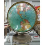 DUOGYRAL GLOBE, approx 41cm H.