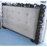 RIBBON HEADBOARD, by Christopher Guy, in a grey velvet finish,