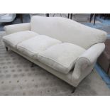 BEAUMONT AND FLETCHER SOFA, three seater,