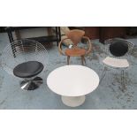 BERTOIA STYLE CHAIR, Verner Panton style wire cone chair,