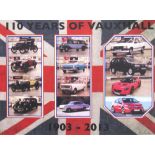 SIR PETER BLAKE RA (British, b.1932), '110 Years of Vauxhall', silkscreen, 28cm x 39cm, signed.