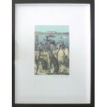 PETER BLAKE 'Venice', signed print, 2009, Paul Stolper Gallery, signed in pencil by Sir Peter Blake,