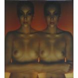 DAVID BAILEY, (British, b.1938), 'Naked breast', photographic print, 39cm x 38cm, framed and glazed.