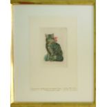PETER BLAKE, 'Cat found', one off lithograph, 40/50, signed in pencil and inscribed by the artist,