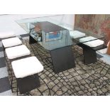 ROCHE BOBOIS ORIGAMI DINING TABLE,