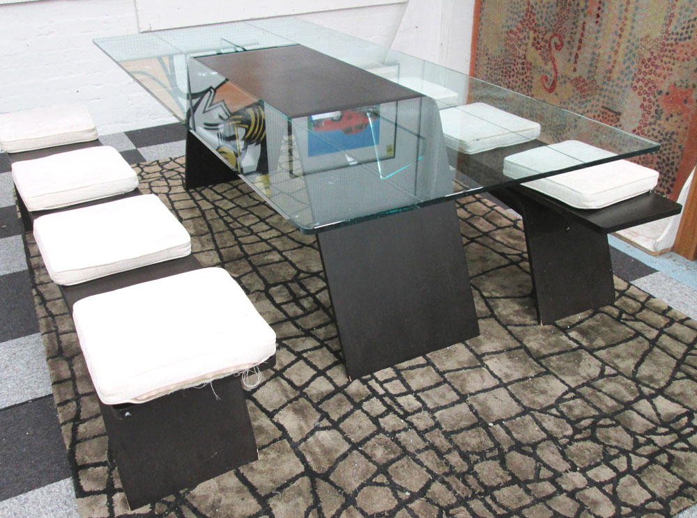 ROCHE BOBOIS ORIGAMI DINING TABLE,