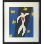 HENRI MATISSE, 'The Fall of Icarus', lithograph and pochoir, 1943, signed in the plate, numbered,