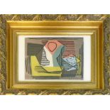 PABLO PICASSO, 'Still Life', pochoir, printed by Jacomet, edition of 1000, 1929, 14.