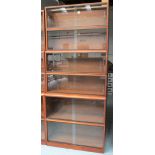 BOOKCASE, en suite with previous, 214cm H x 92cm W x 35cm D.