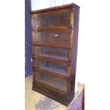 GLOBE WERNICKE BOOKCASE, similar to previous lot, 163cm H x 87cm W x 20cm D.