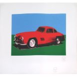 AFTER ANDY WARHOL (1928-1987) 'Cars-Mercedes 300 SL Gulwing', Germany 2007, serigraph in colours,