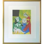 AFTER PABLO PICASSO, 'Las Meninas (Hand Maidens)', lithograph on Arches paper,