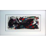 JUAN MIRO, 'Miro Sculptor - England', original lithograph in colours,