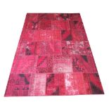 RUG COMPANY STYLE RELOADED YAMAMAK CARPET, 304cm x 206cm, vintage tiled designs.