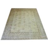 OUSHAK ANGORA WOOL CARPET, 284cm x 240cm,