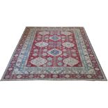 FINE CAUCASION KAZAK CARPET, 304cm x 294cm,