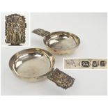 ARUM SILVER 'YORK MINSTER' BOWLS, a pair, each from a limited edition of 1000, London 1972,