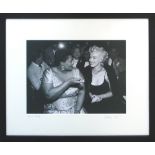 'ELLA AND MARILYN, TIFFANY CLUB', black and white photography, 34cm x 47cm,