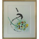 JOAN MIRÓ, 'Untitled', 1963, lithograph in colours, printed by Maeght, 38cm x 28cm,