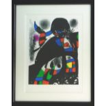 JOAN MIRO, 'Untitled', 1975, original lithograph printed by Mourlot, limited edition of 575, 35.