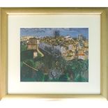 AFTER RAOUL DUFY, 'Venice', offset lithograph, 21cm x 26cm, framed and glazed.