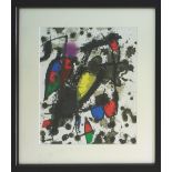 JOAN MIRO, 'Untitled', 1972, original lithograph printed by Mourlot, 35.