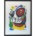 JOAN MIRO, 'Untitled', lithograph in colours, signed in the plate, ed 300, 41cm x 30cm,