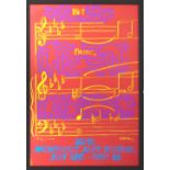 ANDY WARHOL AND KEITH HARING, 20th Montreal Jazz Festival poster, 1986, silkscreen,