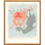 ANDRE MASSON, 'Untitled', 1973, lithograph on japon, edition of 70,
