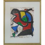 JOAN MIRO, 'Untitled', 1984, original colour woodcut, limited edition 2600, reference: Dupin/Cramer,