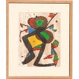 JOAN MIRO, 'Untitled', 1984, original colour woodcut, limited edition 2600, reference: Dupin/Cramer,
