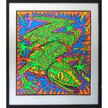 FRANK KOZIK, 'Lizard', early original limited edition print, numbered 112/150,