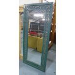 LONG MIRRORS, two, Moroccan style,