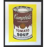 DEATH NY, 'Soup can yellow', limited edition print 32/100,