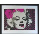 DEATH NY, 'Monroe Pink', limited edition print 60/100,