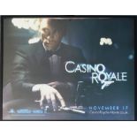 MGM/EON PRODUCTIONS, 'CASINO ROYALE', original movie poster, 101cm x 76cm, framed and glazed.