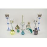 DECORATIVE GLASSWARES, including Griffe, Pavly and others.