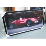 ALFA ROMEO, photoprint, 80cm x 160cm, framed and glazed.