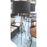 SANTA & COLE TRIPOD G5 FLOOR LAMPS, a pair,