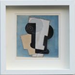 HENRI LAURENS, Cubist Pochoir, printed by Jacomet, 1929, limited edition 1000, 21cm x 16cm,