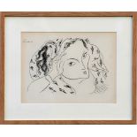 HENRI MATISSE, 'Breton Woman', collotype, 1943, limited editon 950,