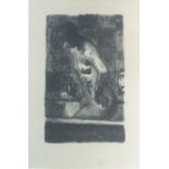 PIERRE BONNARD, 'Femme debout et sa baignoire', 1925, original lithograph on wove paper,