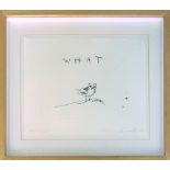 TRACEY EMIN, 'You Said What', 2009, limited edition 61/300, signed in pencil, 25cm x 32cm,