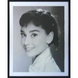 JACK CARDIFF, 'Audrey Hepburn', giclee print, 61cm x 68cm, with certificate of authenticity verso,