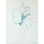 PABLO PICASSO, 'Le Ballet', original lithograph, 1954, printed Mourlot, 31cm x 22cm,