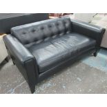 SOFA, two seater, with pocket back,