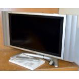 SHARP AQUOS LCD TV WITH REMOTE CONTROL